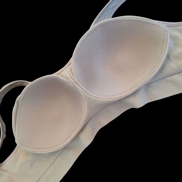 Bali Comfort Revolution Bra ComfortFlex Fit Seamless Shaping Wireless L Nude - Picture 7 of 12